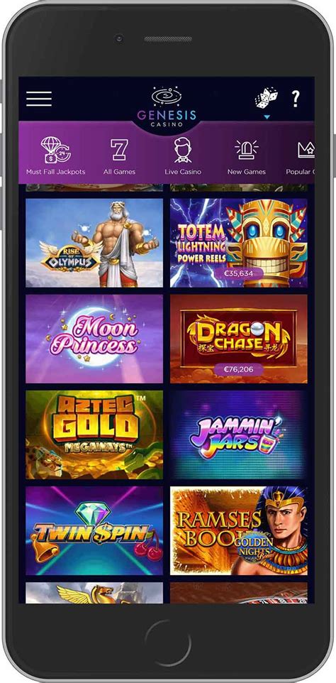 genesis slots|Genesis Casino Review: All Slots, Bonuses, Mobile .